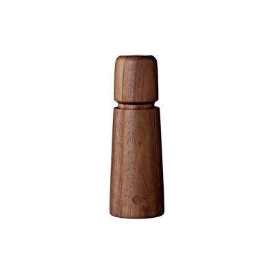 CrushGrind Stockholm Salt and Pepper Mill Patented Ceramic Grinder Walnut 6.6"