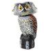 Outdoor Bird Repellent Rotating Head Owl Decoy