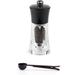 Peugeot Molene Pepper Mill Gift Set, 5.5-Inch, Black - With Stainless Steel Spice Scoop/Bag Clip (Pepper Mill)