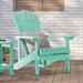 Bonosuki Faux Wood Outdoor Patio Adirondack Chair