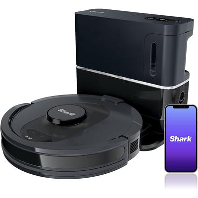 Shark R-AV2501S HEPA Self-Empty Base AI Robot Vacuum Black Certified Refurbished