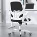 Office Desk Chair with Lumbar Support, Ergonomic Mesh Chair w/Wheels & Flip-up Armrests, Adjustable Height Swivel Computer Chair
