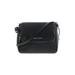 Adrienne Vittadini Crossbody Bag: Pebbled Black Graphic Bags