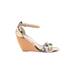 Seychelles Wedges: Pink Shoes - Women's Size 7 1/2 - Open Toe