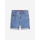 Hugo Boys Regular Fit Denim Bermuda Shorts In Blue Size 16 Yrs