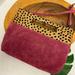 Anthropologie Bags | Anthropologie Leather With Dyed Pony Hair Clutch | Color: Pink/Tan | Size: Os