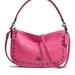 Coach Bags | Coach Chelsea 37711 Crossbody In Floral Rivets Pink Gold Nwt | Color: Pink | Size: 10 3/4" (L) X 7 1/4" (H) X 2 3/4" (W)