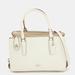 Coach Bags | Coach Off White Leather Brooklyn Carryall 28 Tote | Color: White | Size: Os