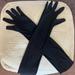 Free People Accessories | Free People Black Long Gloves | Color: Black | Size: Os