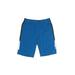 Athletic Shorts: Blue Color Block Sporting & Activewear - Kids Boy's Size Small