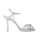 Kate Spade Shoes | Kate Spade New York Florence Heeled Sandals - Size 11 | Color: Silver | Size: 11