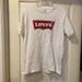 Levi's Shirts | Levi’s Men’s White Logo Shirt Size M Medium | Color: White | Size: M