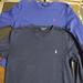 Ralph Lauren Tops | 2 Blue Ralph Lauren V Neck Tops | Color: Blue | Size: Xl