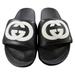 Gucci Shoes | Authentic Gucci Slides Interlocking G. Size 6 (36). Brand New, Never Worn | Color: Black | Size: 36eu