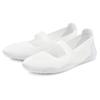 Sneaker Ballerinas LASCANA, Damen, Gr. 43, weiß, Obermaterial: 100% Textilmaterial. Futter: 100% Textilmaterial. Decksohle: 100% Textilmaterial. Laufsohle: 100% Synthetik, unifarben, sportlich, Schuhe, Freizeitschuh, Slipper, Halbschuh, Slip On...