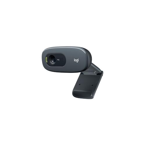 Logitech HD C270 Webcam 3 MP 1280 x 720 Pixel USB Schwarz