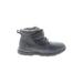 Cat & Jack Boots: Black Print Shoes - Kids Boy's Size 11