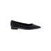 Cecelia New York Flats: Slip-on Chunky Heel Casual Black Shoes - Women's Size 7 - Pointed Toe