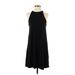 Old Navy Casual Dress - Shift: Black Solid Dresses - Women's Size Small