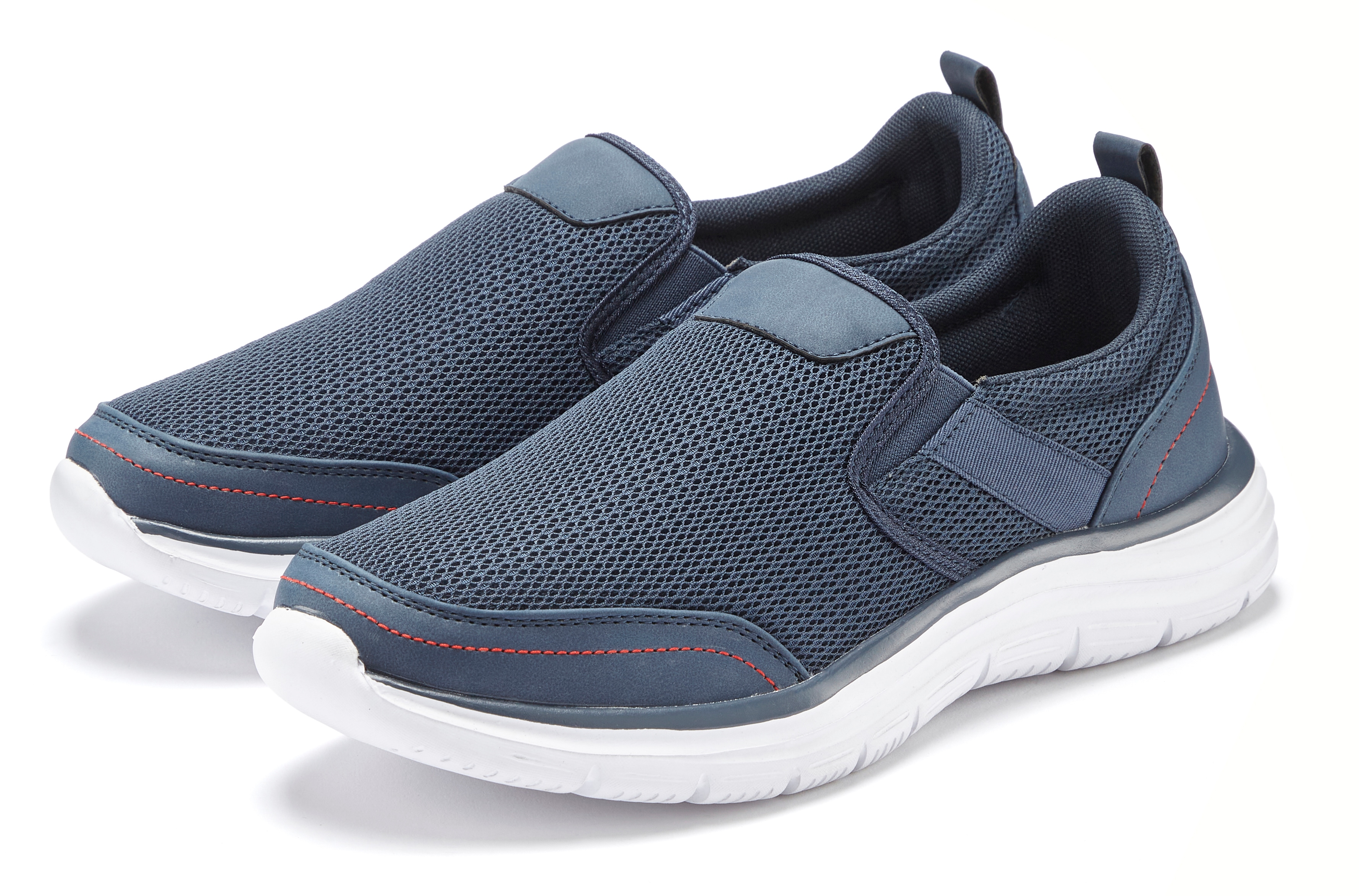 Sneaker AUTHENTIC LE JOGGER "Slipper, Halbschuhe, Freizeitschuhe", Damen, Gr. 43, blau (marine), Obermaterial: 100% Textilmaterial. Decksohle: 100% Textilmaterial. Futter: 100% Textilmaterial. Laufsohle: 100% Synthetik, unifarben, Schuhe Sneaker,...