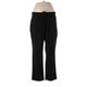 Eddie Bauer Sweatpants - High Rise: Black Activewear - Women's Size Large Tall