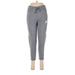 Nike Sweatpants - Mid/Reg Rise: Gray Activewear - Women's Size Medium