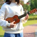 Ukulele en tilleul à 6 cordes pour enfant petit instrument de musique acoustique jouet classique