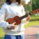 Ukulele en tilleul à 6 cordes pour enfant petit instrument de musique acoustique jouet classique