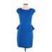 Express Casual Dress - DropWaist: Blue Dresses - Women's Size 10