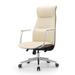Hokku Designs Yianna Executive Chair w/ Headrest, Leather in Brown/Gray | 25.59 W x 25.98 D in | Wayfair 9C67694A4E254D0BBE641D4E5E986DF1