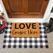 Trinx Jerusha 28" x 16" Nature Coir Mat, Love Grows Here Coir in Brown | 28 H x 16 W in | Wayfair 5E35E61BD2494D408D61E3A07DBC71CD