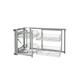 Rev-A-Shelf Sliding 4-shelf Wire Blind Corner Cabinet Organizer Steel in Gray | 20.5 H x 39 W x 20.18 D in | Wayfair 5707-18CR