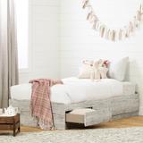 Savannah Twin 3 Drawer Mate's & Captain's Bed by South Shore kids Wood in Brown/White | Wayfair 12715
