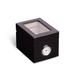 Red Barrel Studio® All in Time Watch Box Wood/Fabric in Black | 3.25 H x 4.5 W x 3.25 D in | Wayfair CC13EE37F3E3427397B98A442D0448F9