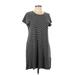 Gap Casual Dress - Shift: Gray Marled Dresses - Women's Size Large