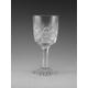 "Thomas WEBB Crystal - WELLINGTON Cut - Sherry Glass / Glasses - 4 1/2\" (Square)"