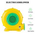 TOPTENG Inflatable Bouncer Blower Electric Air Blower Fan for Inflatable Bounce House Jumper Bouncy Castle Commercial Inflatable Blower Bounce House Blower Convenient to Carry Yellow