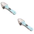 2 PCS Digital Food Scale Food Scale Spoon Reusable Spoon Scale Pet Measuring Spoon Stainless Steel Abs
