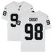 Maxx Crosby Las Vegas Raiders Autographed Nike White Limited Jersey with "The Condor" Inscription