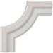 Ekena Millwork Architectural Seville Panel Moulding Corner