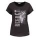 Key Largo Damen T-Shirt AFFECTION, schwarz, Gr. M