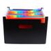 Accordion Folder Paper Expanding File Document Stand Concertina Classify Plastic Student