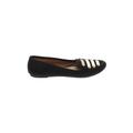 Nine West Flats: Slip On Wedge Casual Black Shoes - Women's Size 8 - Round Toe