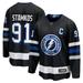 Men's Fanatics Branded Steven Stamkos Black Tampa Bay Lightning Alternate Premier Breakaway Player Jersey