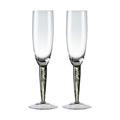 Denby Jet Set Of 2 Champagne Flutes