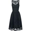 Gothicana by EMP - Gothic Medium-length dress - Sleeveless Lace Dress - S to 5XL - for Women - black