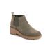 Women's Finley Francis Bootie by MUK LUKS in Moss (Size 8 1/2 M)