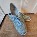Kate Spade Shoes | Kate Spade Keds Champion Glitter Sneakers Blue | Color: Blue | Size: 8