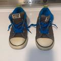 Converse Shoes | Converse High Top Shoes Toddler Size 10 Blue And Gray Color | Color: Blue/Gray | Size: 10