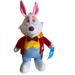 Disney Toys | Disney Alice In Wonderland White Rabbit Plush 10” | Color: Red/White | Size: 10”